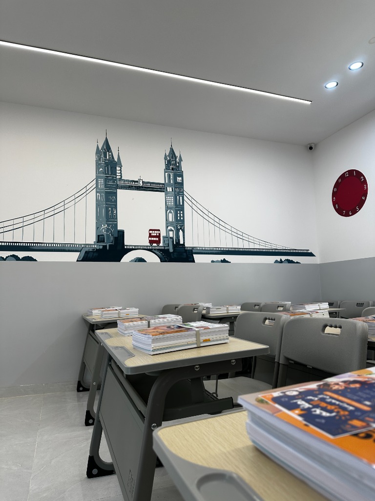 Newton British Themed Classroom
